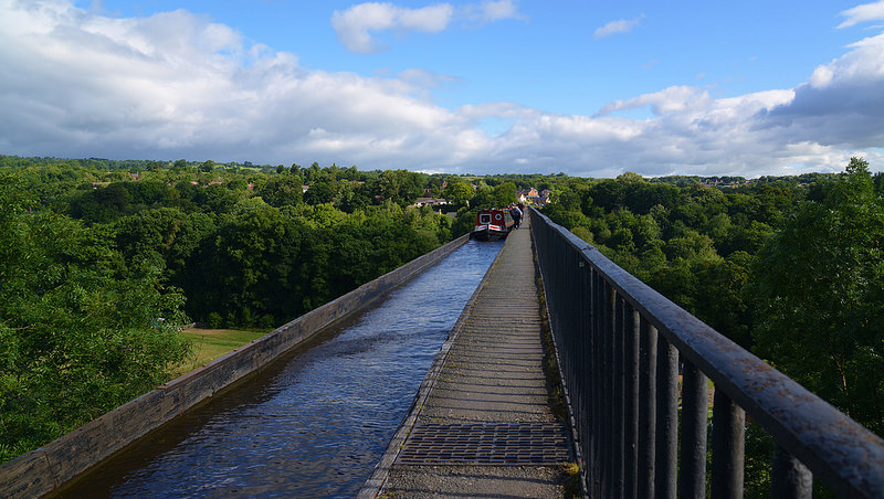 ポントカサステ水路橋と運河の画像4