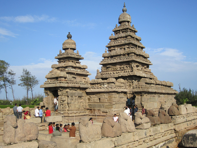 [main complex of Mahabalipuram]                  Indiaの画像3