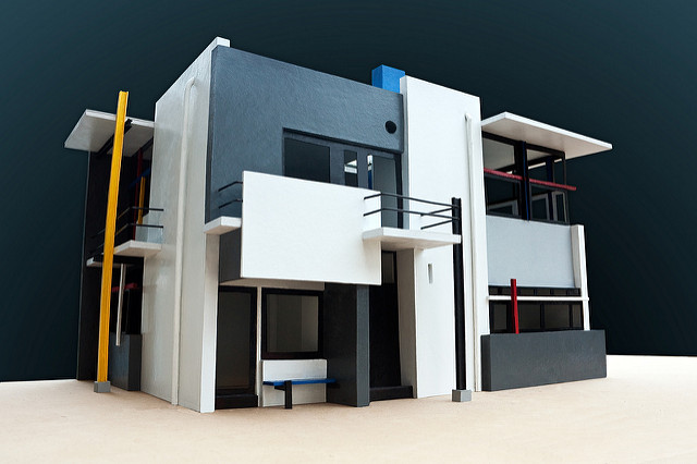 リートフェルト設計のシュレーテル邸