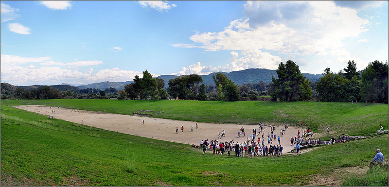 オリンピアの古代遺跡の画像5