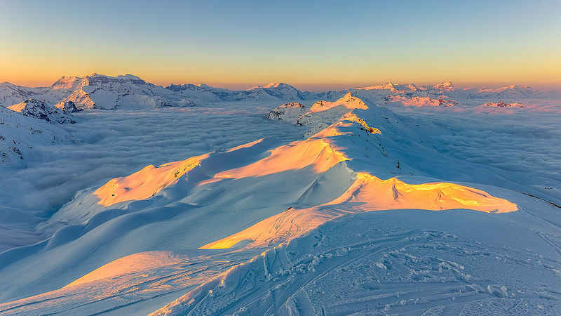 スイスのサルドナ地殻変動地帯の画像1