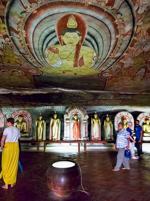 ランギリ・ダンブッラの石窟寺院の画像6