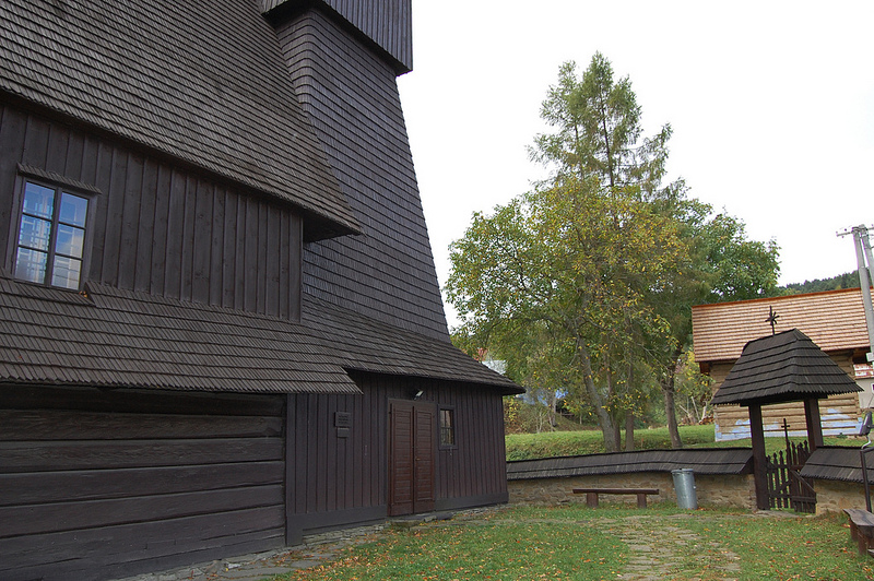 カルパチア山地のスロバキア地域の木造教会群の画像9