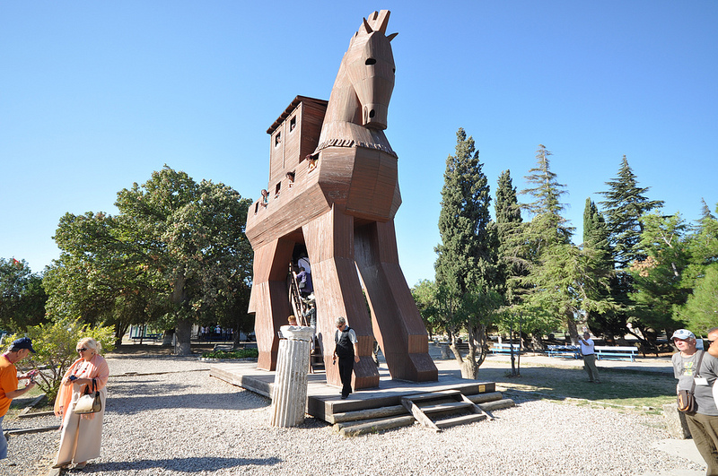 トロイアの古代遺跡の画像8