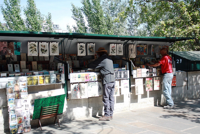 パリのセーヌ河岸の画像13