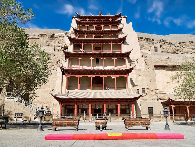 敦煌の莫高窟の画像1