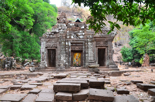 チャンパサック県の文化的景観にある ワット・プーと関連古代遺産群の画像1