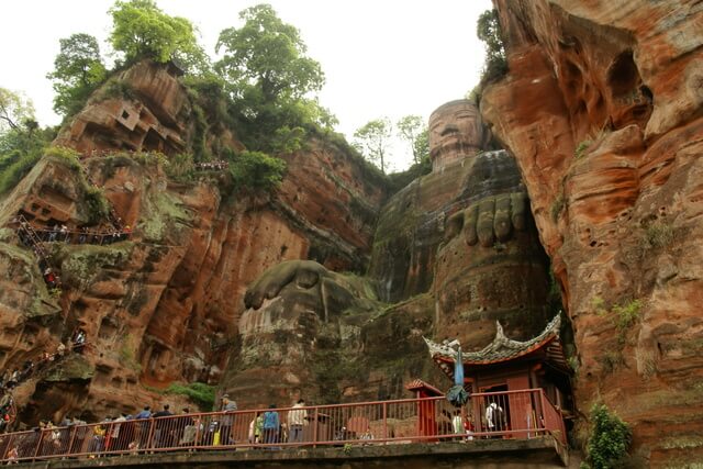 楽山大仏の景勝地の画像1