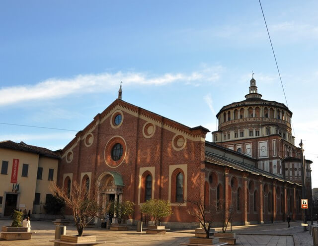 ミラノのサンタ・マリア・デッレ・グラツィエ教会とレオナルド・ダ・ヴィンチの「最後の晩餐」の画像1