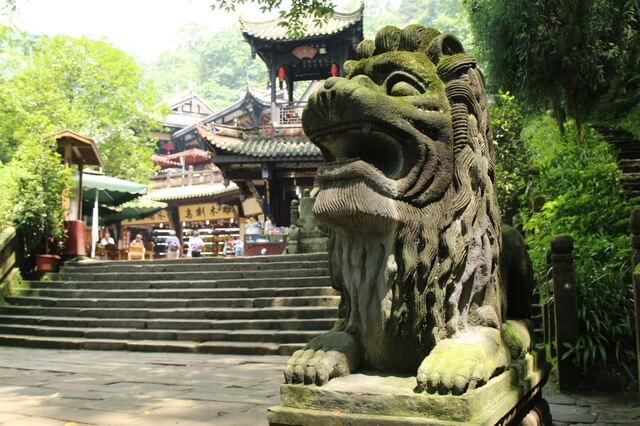 青城山と都江堰水利(灌漑)施設の画像2