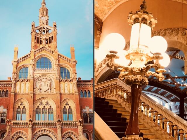 バルセロナのカタルーニャ音楽堂とサン・パウ病院の画像1