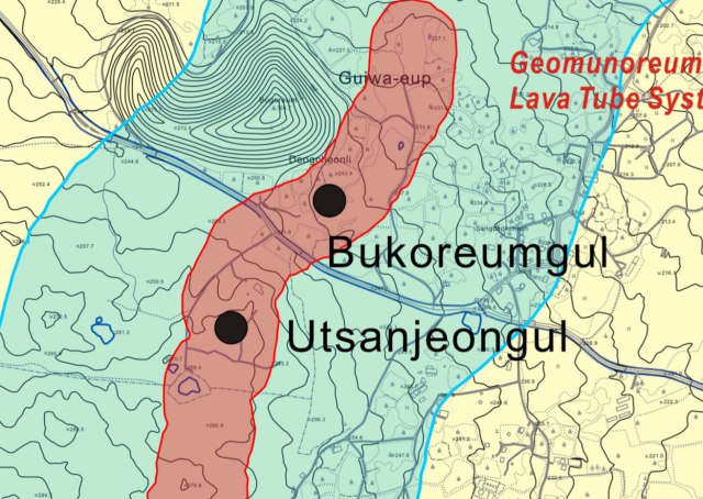 拒文岳溶岩洞窟系4：bukoreumgul & Utsanjeongulの画像3